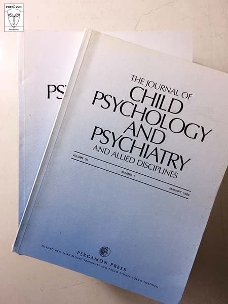 The Journal Of Child Psychology And Psychiatry